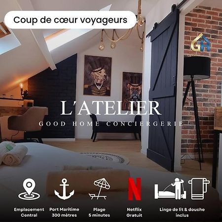 L'Atelier - Au Pied Des Quais Lägenhet Dunkirk Exteriör bild
