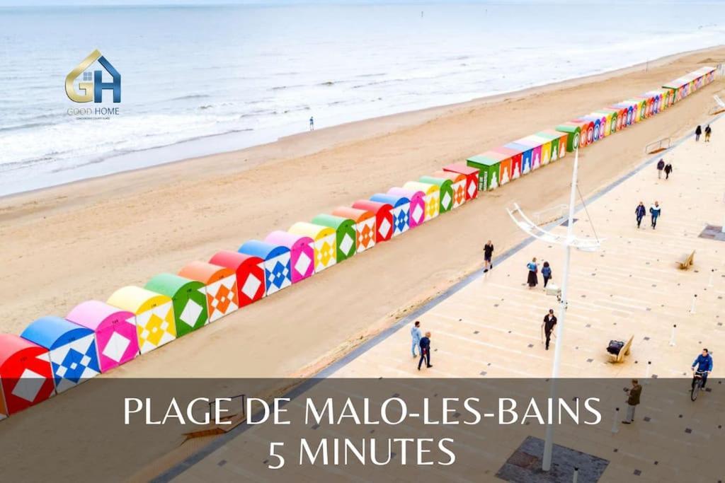 L'Atelier - Au Pied Des Quais Lägenhet Dunkirk Exteriör bild