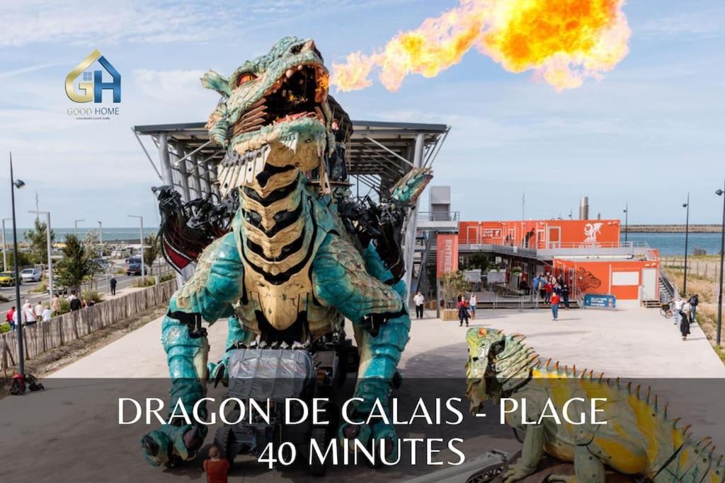 L'Atelier - Au Pied Des Quais Lägenhet Dunkirk Exteriör bild